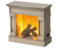 Load image into Gallery viewer, Vintage Off-white Fireplace
