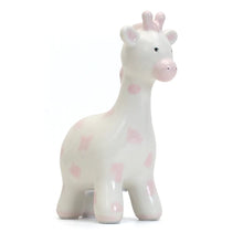 Load image into Gallery viewer, Pink Spotted Giraffe Bank
