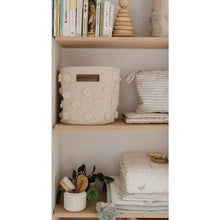 Load image into Gallery viewer, Pom Pom Canvas Containers- Natural
