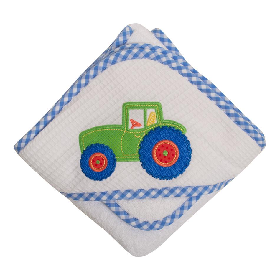 Tractor Hooded Towel Set